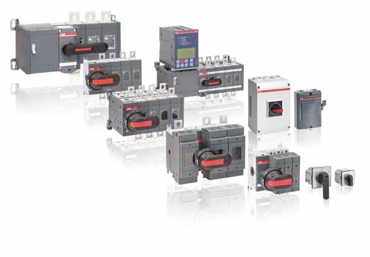 Switches ABB has a wide portfolio of low voltage switches.