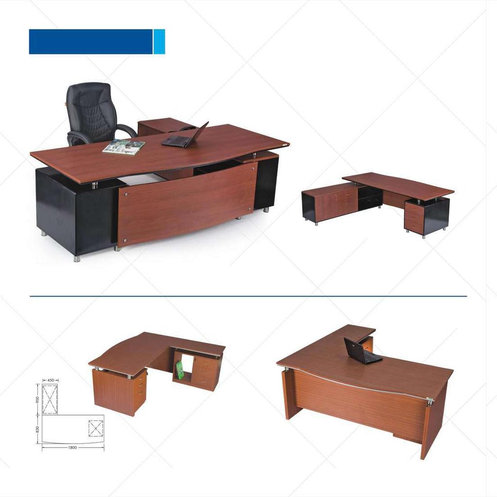 EXCLUSIVE L 2250 X D 2180 X H 750 L 2000 X D 2100 X H 750 L 1800 X D 2000 X H 750 Elegant and simple designed to promote team working and easy communication in an open office environment.