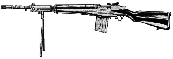 Battle Rifles Beretta BM-59 This is an Italian version of the M1 Garand battle rifle rechambered to 7.62mm N. It was the standard military rifle in the Italian Army until replaced by the AR-70.