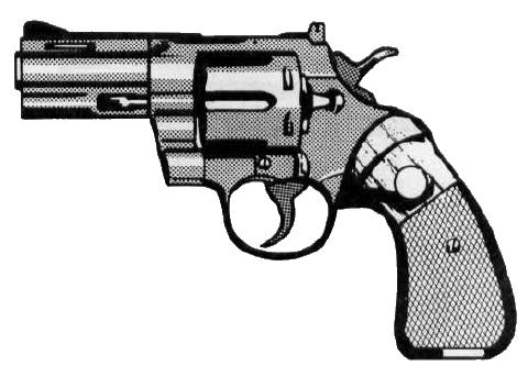 Revolvers.357 Magnum Snubnose A high-powered revolver with a shorter barrel, popular because its short barrel makes it more concealable and easier to draw. Ammo:.