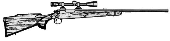 4, Mk I A British WWI-era bolt action rifle, now commonly found as a hunting rifle in many parts of the world.