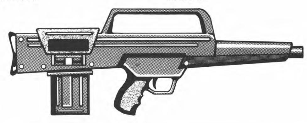The Mag rating is for a common, extended capacity, police-issue weapon (in brackets a special forces assault style shotgun).
