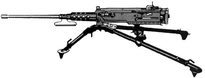 50 BMG or SLAP Wt: 42 kg, 13 kg per belt, 22 kg for NHT Mag: 105 belt Price: $1600 (V/C) Notes: SLAP ammunition has penetration 1-1-2 DShK The standard heavy machinegun in use by Warsaw Pact