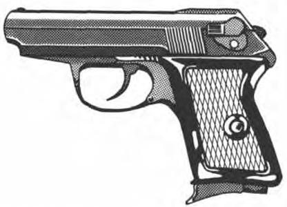 Automatic Pistols P-64 The Polish standard sidearm. Ammo: 9mm M Wt: 0.5 kg, 0.