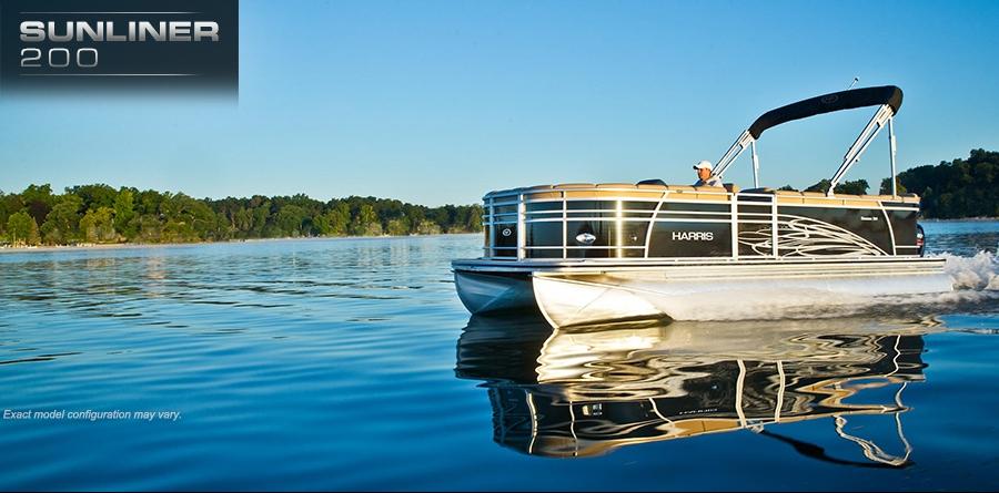 LIVING IN STYLE SUNLINER 200 DESCRIPTION Pontoon boats are all about versatility, and a luxury pontoon is no different.