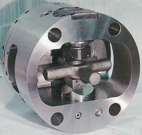 Special applications Special applications - rational clamping solutions HSF indexing chuck APPLICATION For machining workpieces with crossing axes.