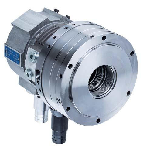 recommend hydraulic oil H-LP 32, DIN 51525 (32 centistokes at 40 Celsius) - Insert a filter unit (10 μm) between the pump and control valve - Can also be actuated during rotation - Hollow clamping