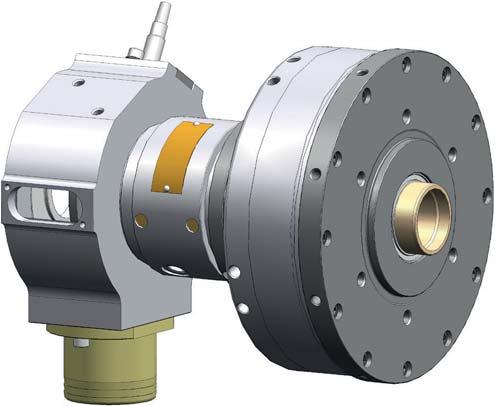 Air-operated cylinders with through-hole LHS-L APPLICATION Pneumatic actuation of power chucks/collet chucks with through-hole. TYPE Hollow clamping cylinders for actuation pressures from 1.5-8 bar.