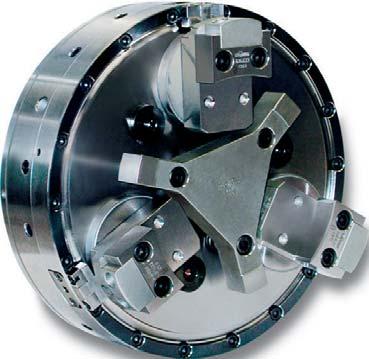 thanks to KFD-HS principle with simultaneously high concentricity and axial run-out KFD-F-EC - Power chuck with centrifugal force compensation APPLICATION Especially for use under extreme operating