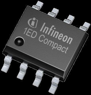 1ED Compact Family 1ED Separate Outputs Coreless transformer isolated driver Target output current ON & OFF 0,5A; 2A; 4A; 6A @ 15V Supply voltage