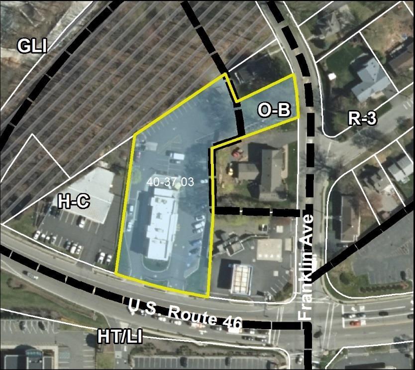 Appendix C: Split-Lot Zoning s Block 40 Lot 37.03 215 Route 46 4A: Commercial 1. H-C (majority of property) 2.