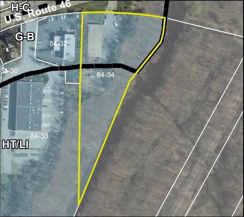 HT/LI (majority of property) Rockaway River Industrial Park Keep split-lot