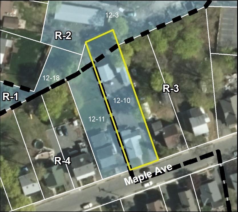 Appendix C: Split-Lot Zoning s Block 12 Lot 10 121-123 Maple Avenue 2: