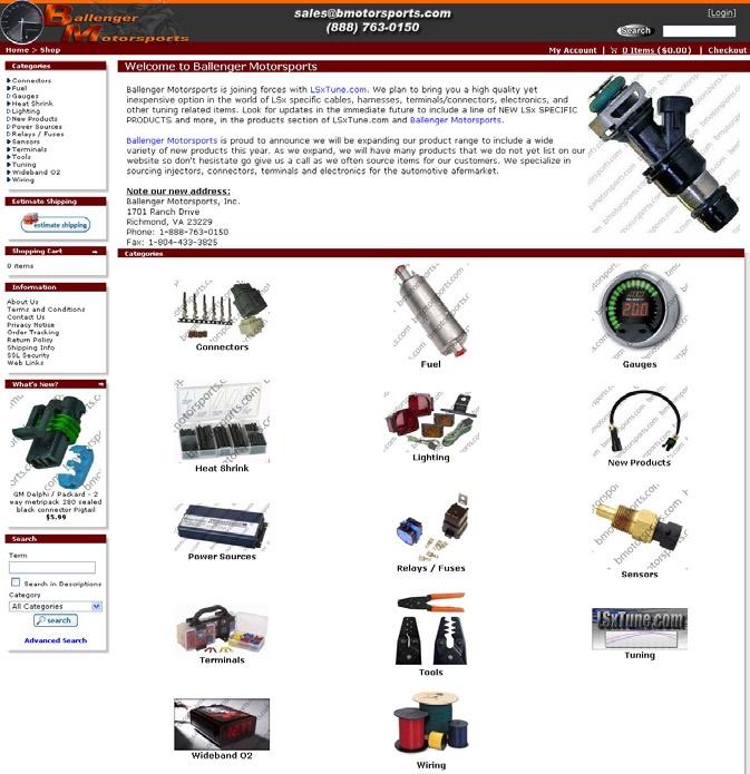 Ballenger Motorsports was founded in July, 2003 to design, manufacture and retail high quality performance parts for Motocycles, Cars, ATV s & Trucks with a focus on electronic components.