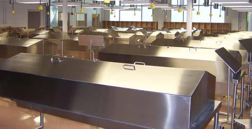 Model 600024 The dissection table is quickly becoming the standard for any new dissection area.