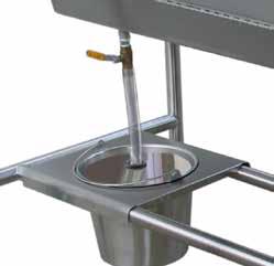 Type of table will determine which type of holder can be used.
