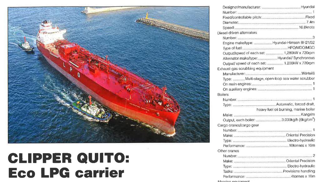 Clipper Quito - New Hull Lines, heat