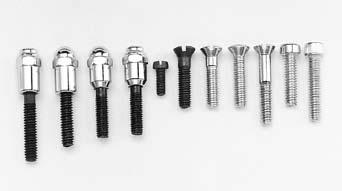 Cam Cover Screws Chrome Acorn Style 7129-12 Big Twins 1936-1969 7402-7 Big Twins 1970-1992 9820-6 Big Twins 1993-up, except Twin Cam 88 9945-20 Twin Cam 88 Dyna & FLT models 1999-up,Softail 2000-up
