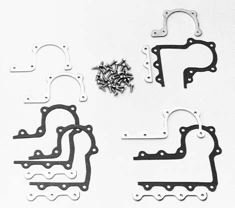 Kit includes paper gaskets to avoid paint chipping as original. 8821-18 Nickel Plated 8822-18 Cad Plated 8821-18-O.