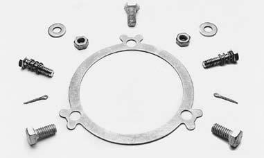 Chain Guard/Inner Primary Mounting Kits Inner Primary Mounting Kit This complete mounting kit contains