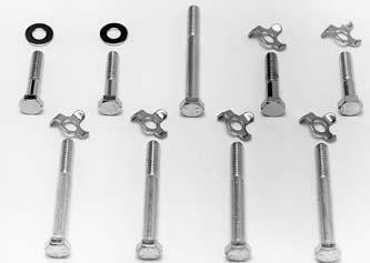 8627-9 Inner Primary Mounting Kit Complete mounting kit contains reproductions of original Harley hardware