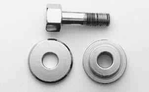 2081-3 Brake Shaft Nut and Lock Kit This kit contains 2 special hex size nuts and 2 parkerized locks to