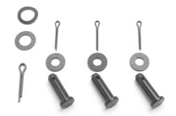 2459-4 Nickel plated Rear Brake Rod Clevis Pin Kit Accurate reproduction of 42269-30 machined pin,