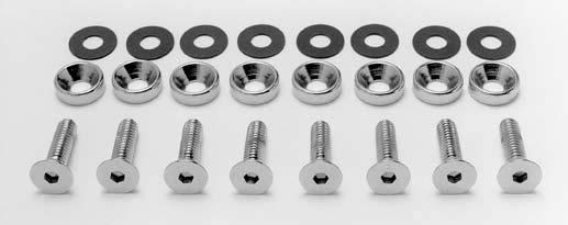 Replacement Hardware Custom Shock Mounting Bolt Kit Complete kit replaces the