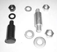 Replacement Hardware Shifter Lever Stud and Bushing Kit This kit contains all hardware required to mount the