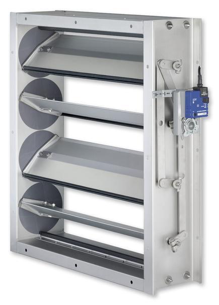 Homepage > Products > External Louvres & Dampers > Multileaf dampers > Multileaf dampers > Type JZ Low leakage Type JZ Low leakage FOR LOW-LEAKAGE SHUT-OFF IN AIR CONDITIONING SYSTEMS Rectangular