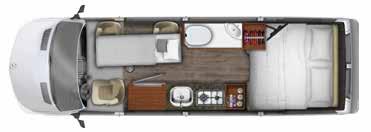(340 kg) Interior Color Options Cabinetry Cherry Bamboo Ebony Main & Accent Fabric Tan Platinum/Onyx Leather Seating Tan Platinum Features Expanded galley features a 7 cu.