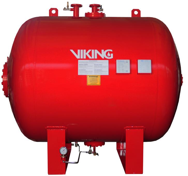 effective extinguishing medium. The bladder tank technology is a dependable and precise mixing method that is widespread in the fixed fire protection market.
