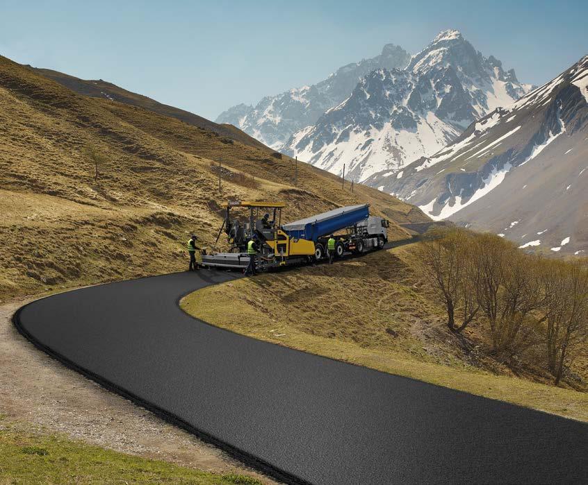 Power and precision. Volvo tracked pavers are built tough for a powerful performance in every application whether you re paving steep gradients or thick layers of material.