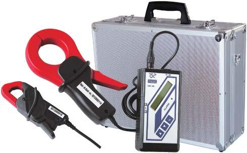 Portable insulation fault location system EDS3060/EDS3360 in combination with EDS460/461 systems An additional function allows measuring residual currents in earthed power supplies (TN/TT systems)