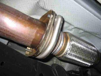 Exhaust System Installation 1) Locate the