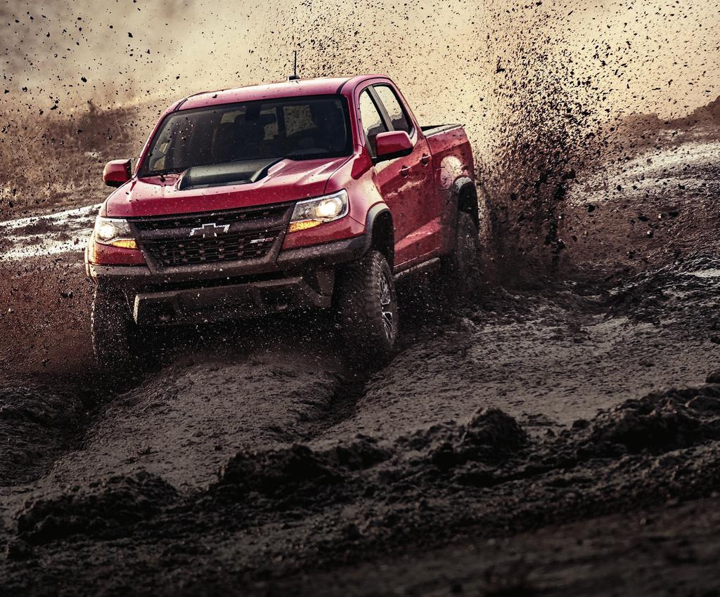 ZR2 Colorado Crew Cab Short Box ZR2 in Red Hot with available features. KIDS AREN T THE ONLY ONES WHO LIKE TO GET DIRTY. WHO WANTS TO HEAD OFF-ROAD?