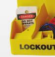 Station - Large with Valve Lockouts LST-5 20 x Lockout Padlocks 25 x SDT-1 Do Not Operate Tags 25 x SDT-2 Out Of Service Tags 3 x SLH-30 Lockout Hasp 3 x UCL-1 Universal Lockout for Miniature Circuit
