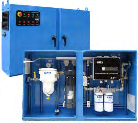 Programmable Automated Fuel Filtration System STS 6000-10 GPM Programmable Automated Fuel Filtration Systems are self-contained, stand-alone systems that remove and prevent the buildup of water,