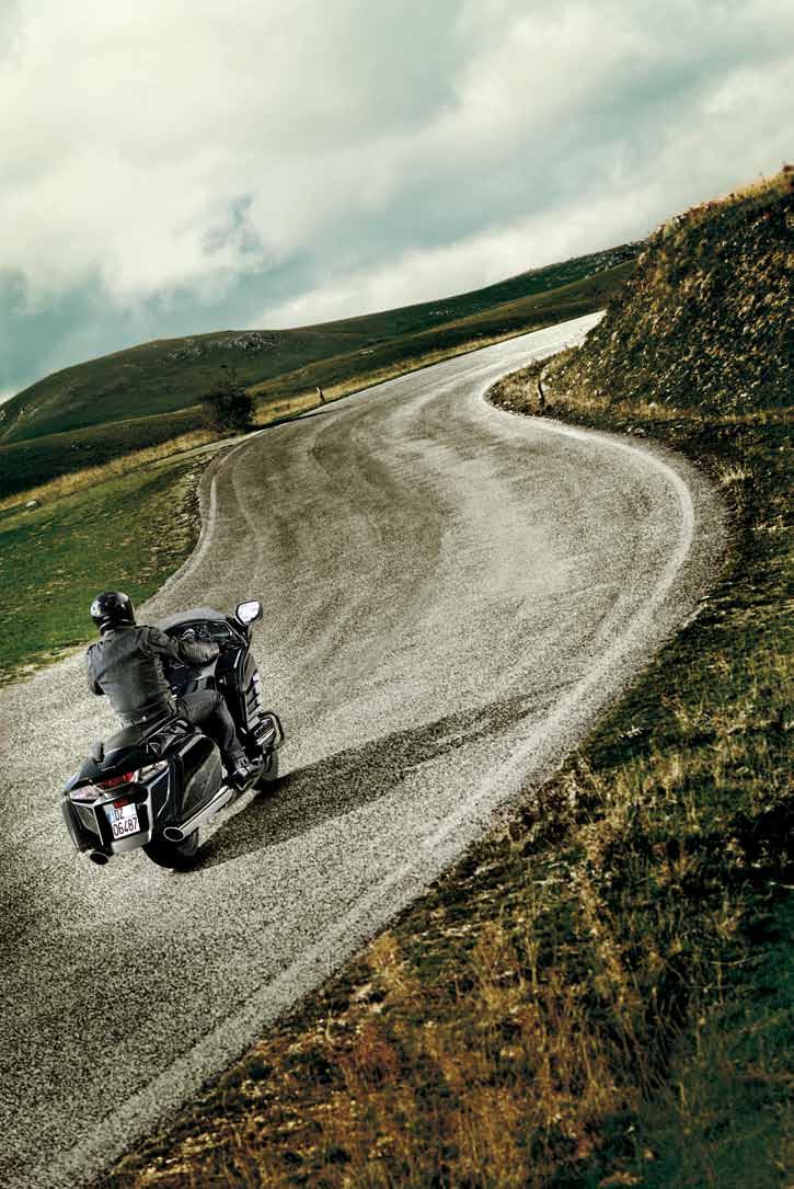 The answer is the all-new Honda Goldwing F6B, a flat 6, 1832cc motorcycle