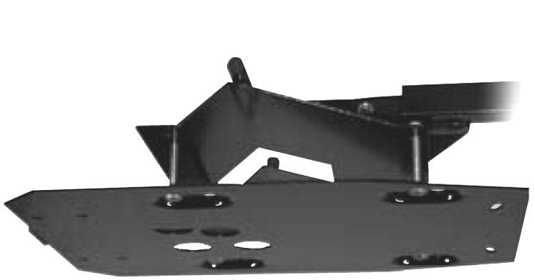Standard Quick Mount Plate American Manufacuring's ATV Plow Attaching System is the first and only ATV/UTV plow that uses a two part mount.
