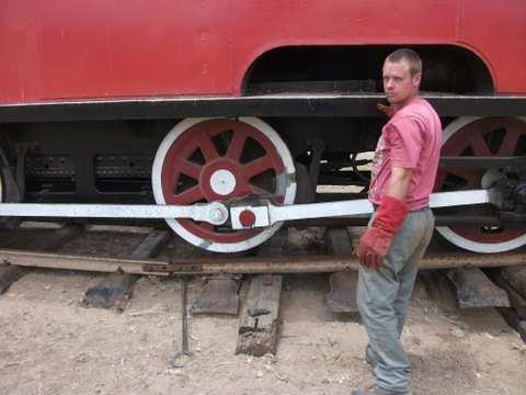 ROADWORTHY OF THE 3 6 LOCOMOTIVES IN TOWN We completed the roadworthy that was needed on