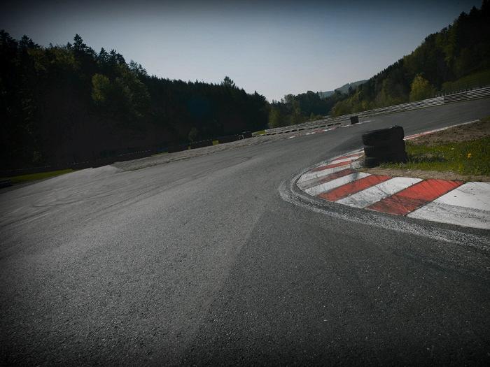 M Power Experience. Racetrack Salzburgring. This race track opened in 1968.