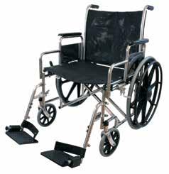 USERS APPRECIATE The wheelchair is most similar in style and function to a traditional wheelchair. OPERATORS APPRECIATE The low maintenance design and durability.
