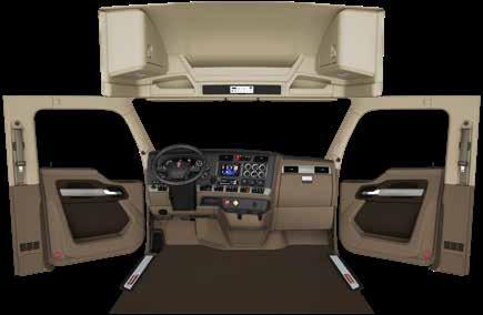 INTERIOR COLORS AND OPTIONS The T680 is