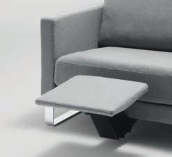 choice* Upholstered ottoman Dimensions: 101 x 59 cm, leg design