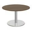 Table Top Finishes and 6 Beveled Top Finishes With Brushed Metal Base.