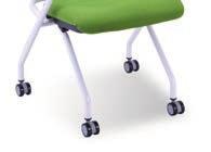 Also available in Blue, Green, Grey, Orange and Red fabric seats add 30 128 Coolmesh Pro Nesting Chair Model No.