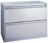STEELWISE FINISHES BLACK PUTTY WHITE HON VERTICAL FILES HON LATERAL FILES High drawer sides hold hanging fi le folders without the use of hang rails.