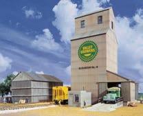 Valley Growers Association Steel Grain Elevator - Kit Cornerstone