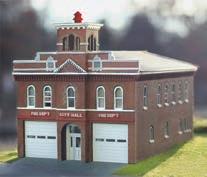 181-200 Hermann Firehouse Reg. Price: $162.96 Sale: $146.98 Grain Elevator - Kit Branchline Trains.